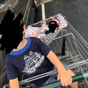 Binxy baby shopping cart hammock...like new!